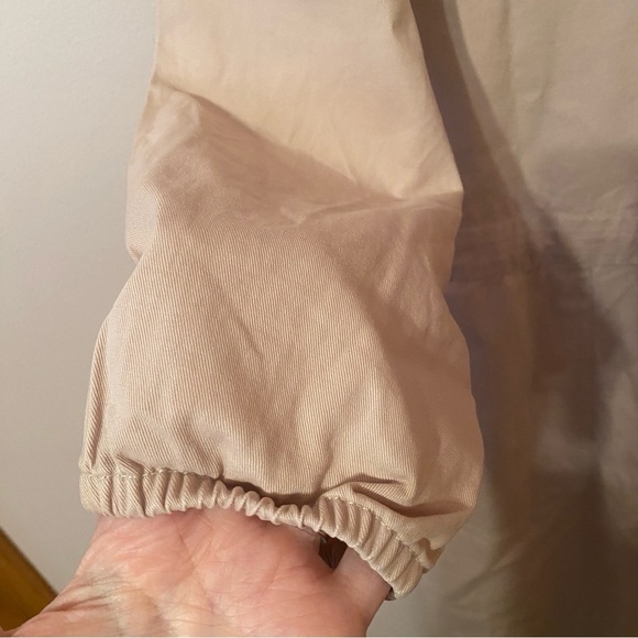 Aerie Cream Utility Jumpsuit – Size M – Button Front / Drawstring Waist - EUC - Picture 5 of 7